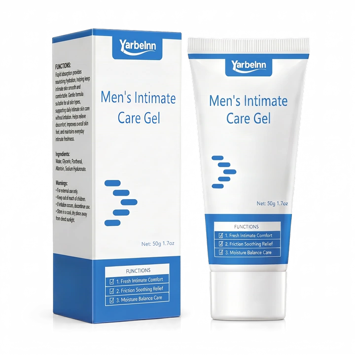 Yarbelnn Men’s Intimate Care Gel with retail box